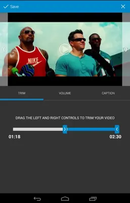 WeVideo android App screenshot 2